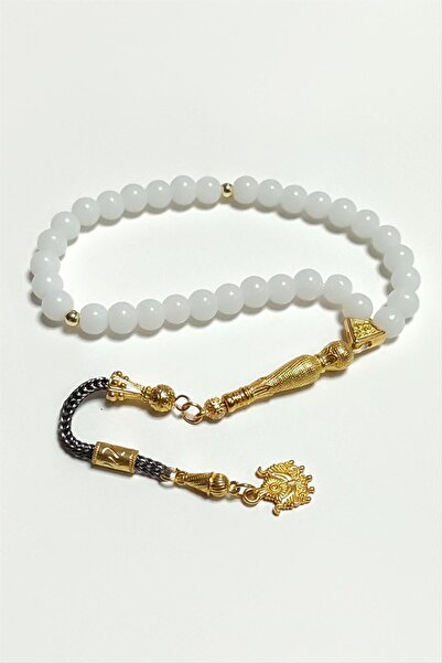 ZERO LAND SPTRNS Ceyt Taşı Tesbih (231054) 8 mm-alb