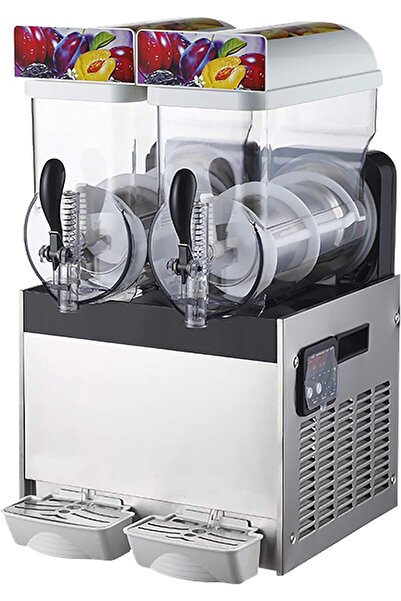 Generic 15/30/45L Commercial Ice Slush Machine, 1000W Slushy Maker Machine, Ice Maker Slushy for Restaurant