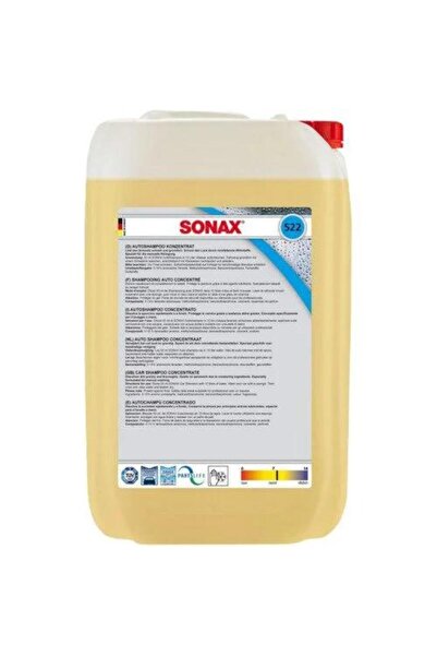 Sonax Șampon Auto Concentrat Gloss, Fără Fosfați, pH Neutru, Recipient de 25 Litri (Cod: 522705)