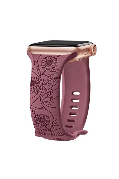 Apple Curea Ceas Watch Silicon Sunflower Violet Smoke 42/44/45/46/49mm