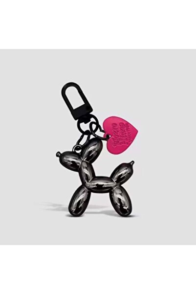 Choice 03 سلسلة مفاتيح أنيقة على شكل بالون على شكل كلب من بانك Y2K للنساء وال...