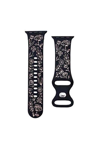 Apple Curea Ceas Watch Silicon Flower 38/40/41mm