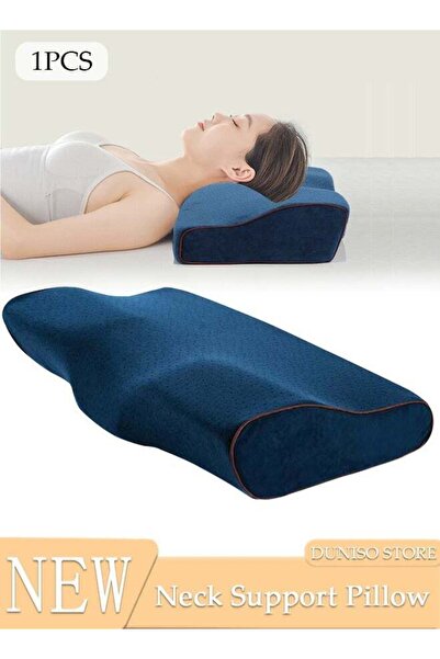 fun zone وسادة DUNISO فائقة الراحة والمريحة لتخفيف آلام الرقبة والرأس والكتف