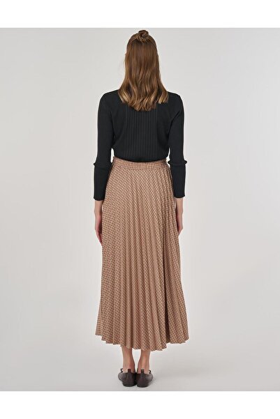 Kayra Ekose Desen Piliseli Etek Kiremit