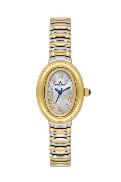 Daniel Klein DK.3.10056-3 Oval Kadran Metal Kordon Metal Kasa 3 ATM Suya Daya...