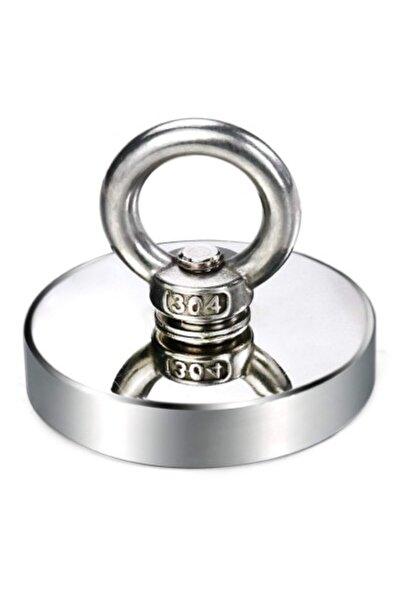 Magneo Smart Magnet neodim oală D 75 mm cârlig inelar - fishing / pescuit 200 KG Strong