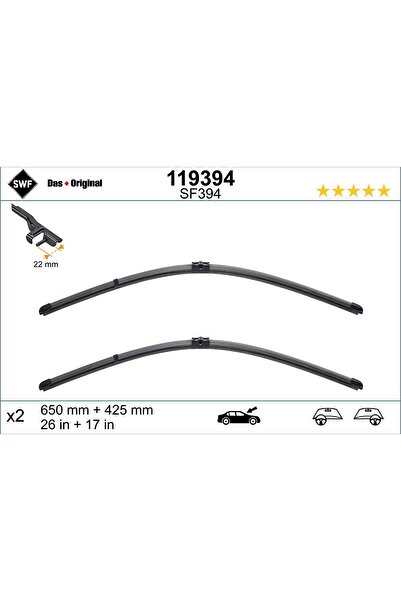 SWF Lamela Ștergător 119394