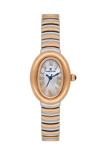 Daniel Klein DK.3.10056-5 Oval Kadran Metal Kordon Metal Kasa 3 ATM Suya Daya...