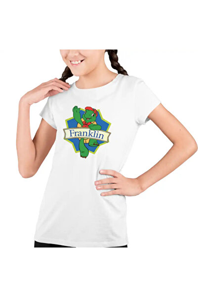 OEM Tricou Copii Fete Franklin Logo