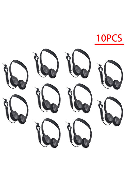 Choice 10 قطع من سماعات الرأس المريحة المقاومة للضوضاء ABS المحمولة، سماعة رأ...