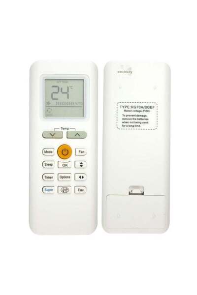NIBEMINENT Compatible Remote Control for Midea Air Conditioner