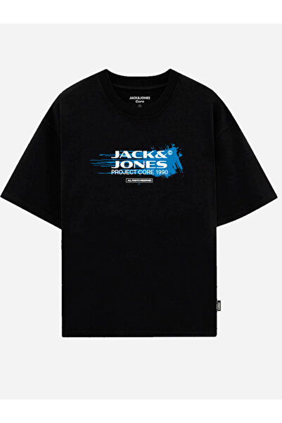 Jack & Jones تي شيرت قطني برقبة دائرية من JCOCONDOR