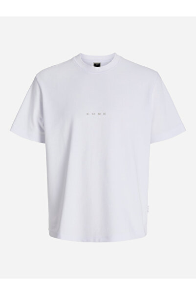 Jack & Jones JCOSTANCE Back Text Print Crew Neck T-Shirt