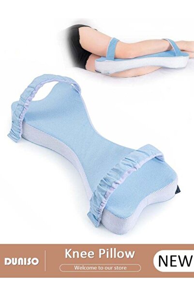 fun zone DUNISO Knee Pillow for Side Sleepers, Memory Foam Leg Pillow for Sleeping