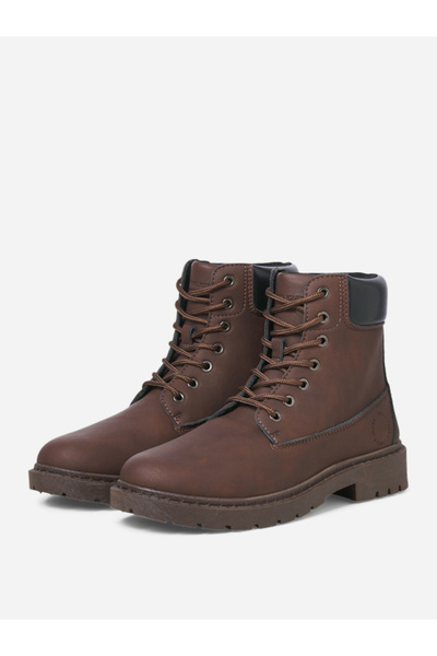 Jack & Jones Men Lace Up Ankle Boots