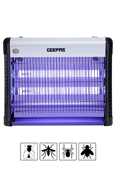 Geepas قاتل الحشرات الكهربائي 12 واط مع ضوء LED