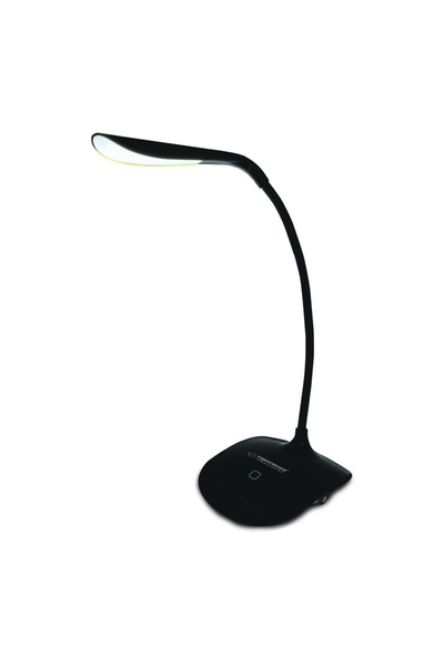 ESPERANZA Lampă LED, Acrux ELD103K, braț flexibil 21 cm, alimentare dublă, ca...