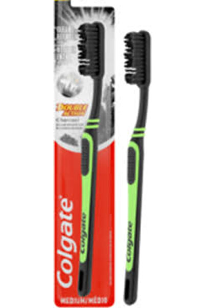 Colgate TB DOUBLE ACTION CHARCOAL MED 1*120 (Pack of 120)