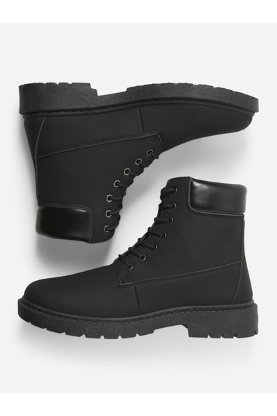 Jack & Jones Men Lace Up Ankle Boots