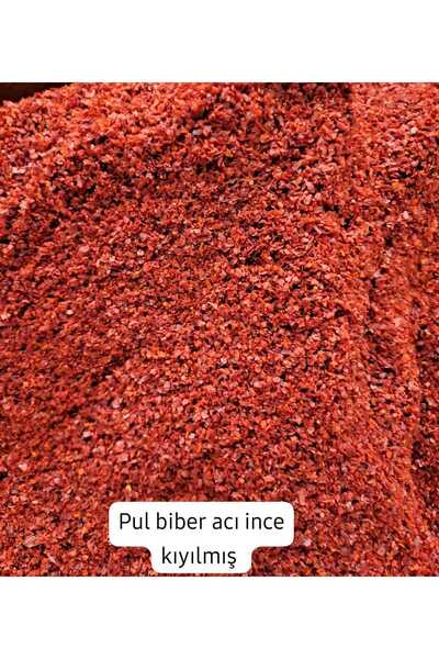 Pul biber evlik ACI = 250gr katkısız ince kıyılmış