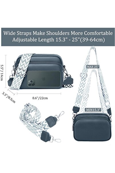 genernic Efilra women's Camera Crossbody Bag Handbag