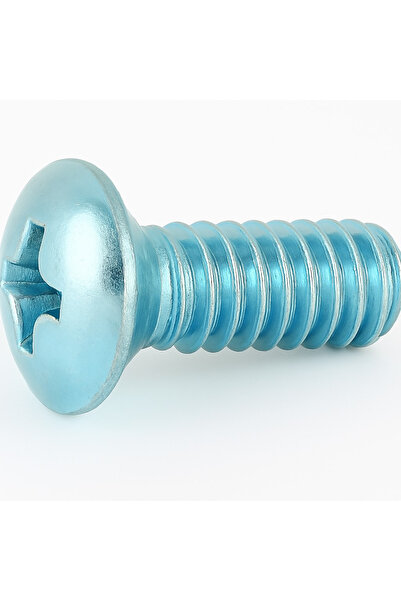 OEM Surub cap semibombat cruce DIN 966 M5x30 otel zincat - cutie 1000 buc