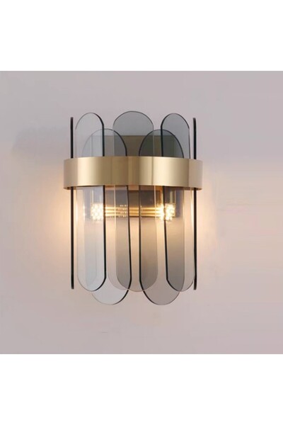 Flippy Lampă de perete de lux, noptieră, fundal TV, lampă de perete din crist...