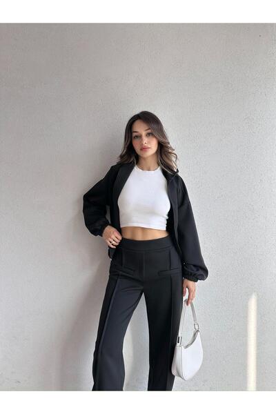 Mooi Butik Hagri̇d Suit 8005 - Black