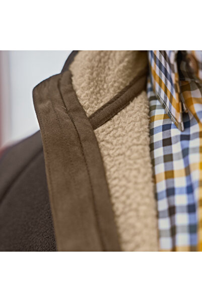 Harkila Sandhem Sherpa Fleece Jacket, Demitasse Brown