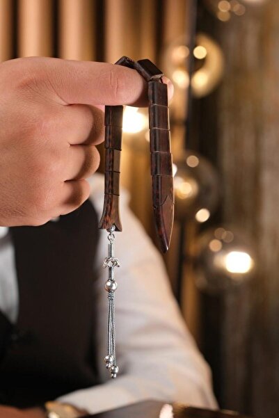 dergah tesbih Özel Koleksiyonluk Gümüş Tasarım Balık Model Yı-Lan Ağacı Tesbih