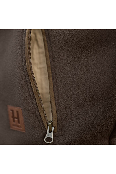 Harkila Sandhem Sherpa Fleece Jacket, Demitasse Brown