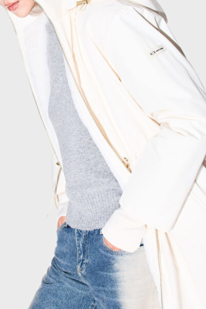 Armani Exchange Cotton Blend Relaxed Fit Hooded Parka Parka Xw000712 Af16215 U1003