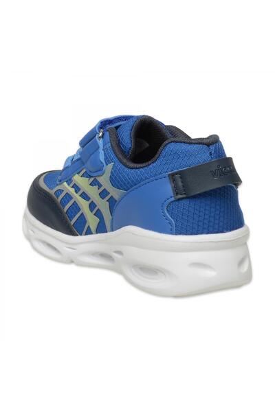 Vicco 346.B25K.263 Most Bebe Lighted Phylon Blue Girls' Sports Shoes