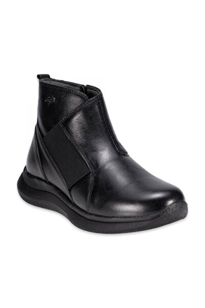 Forelli 27957 Eldo Comfort Fermuarlı Siyah Kadın Bot