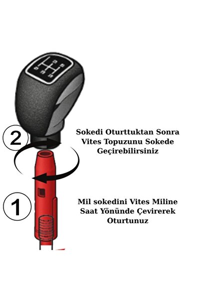 ZETOTO Linea Puntu Sport Gear Shift Knob Gear Shift Boot Set Without Latch Gear Model Shifters