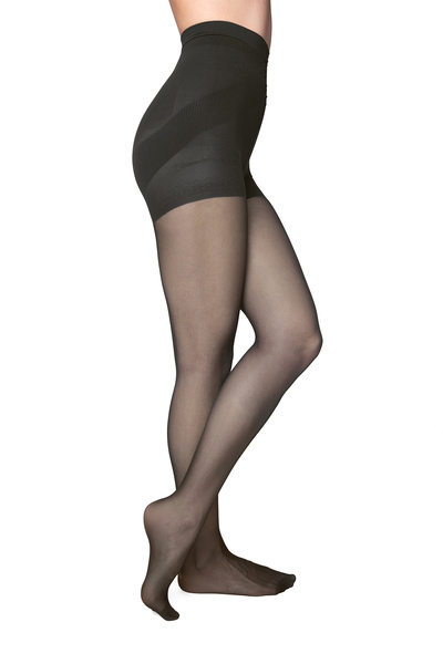 PETRA-ELISA PRESS UP shaping tights, 140/20 DEN, Black, S
