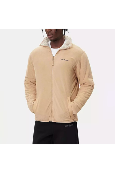 Columbia Reversible Men's Cream Fleece Jacket (2135651-262)