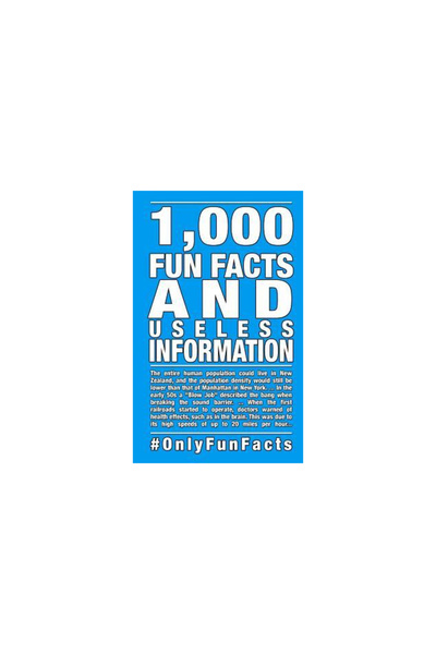 Penguin Random House South Afr 1,000 Fun Facts and Useless Information: #only...