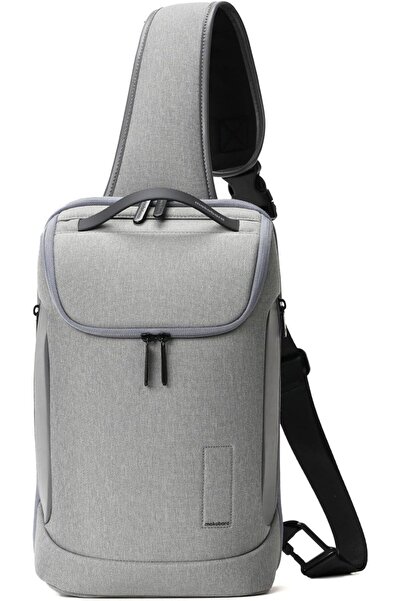 MOKOBARA The Transit Crossbody Sling Vegan Leather & Nylon Chest Bag Casual Shoulder Daypack (Seize