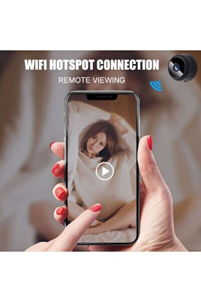 LD Products Camera Spion Mini, WIFI, IP, Dispozitiv Spionaj cu Camera Video si Microfon