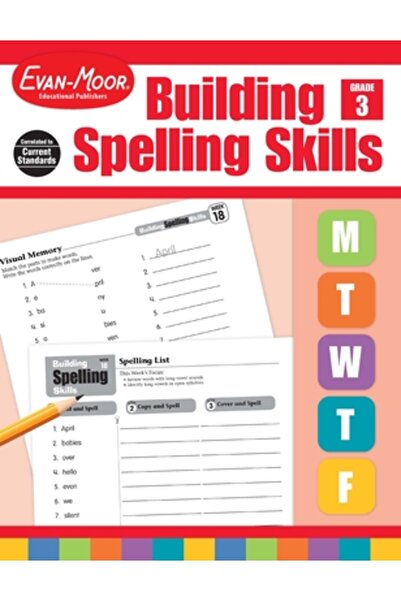 Evan-Moor Educational Publishers Building Spelling Skills, Grade 3