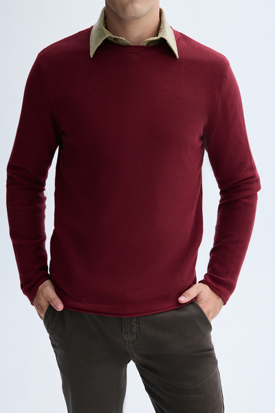 Mudo CREW NECK KNIT SWEATER