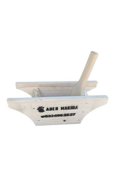 ADER EL YAPIMI AHŞAP ZEYTİN KIRMA MAKİNESİ
