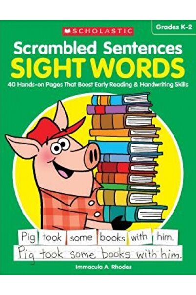 Cambridge Univ Pr Scrambled Sentences: Sight Words: 40 Hands-On Pages That Bo...