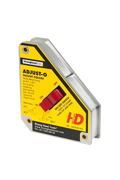 Strong Hand Tools Clemă magnetică cu buton Adjust-O™, forță de 75 kg, unghi d...