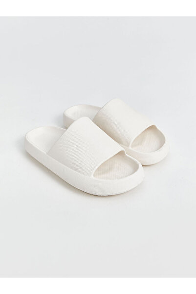 LC Waikiki White Single Strap Women's Slippers