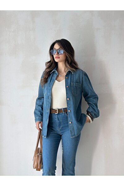 Mooi Butik Pulse Shirt 8584 - Blue