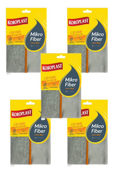 Koroplast Microfiber, Non-Marking Glass Cloth X5