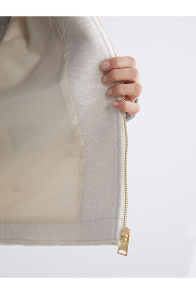 LC Waikiki Timeless Store: Timeless Recommendations |   Shirt Collar Women's Cashmere Jacket