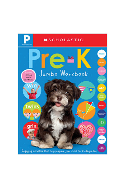 Cartwheel Books Giant Workbook: Pre-K (Scholastic Early Learners)